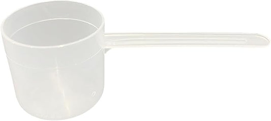 67 mL (67 CC | 2.27 Oz.) Long Handle Plastic Measuring Scoop for Coffee, Protein Powder, Pet Food, Spices, Grains, Dry Goods – Food-Grade BPA-Free (Pack of 25) by Supplement+and+Supply