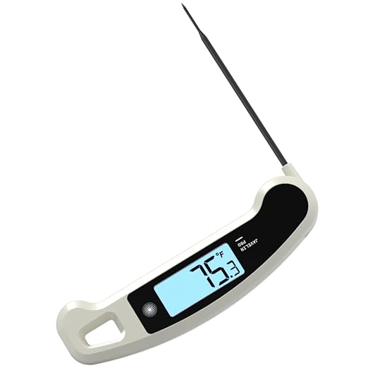 Lavatools Javelin® PRO Classic Ultra-Fast 2-Second Professional Digital Instant Read Meat Thermometer for Grill and Cooking, Auto-Rotating Backlit Display, IP65 Water Resistant – Panda - Image 2