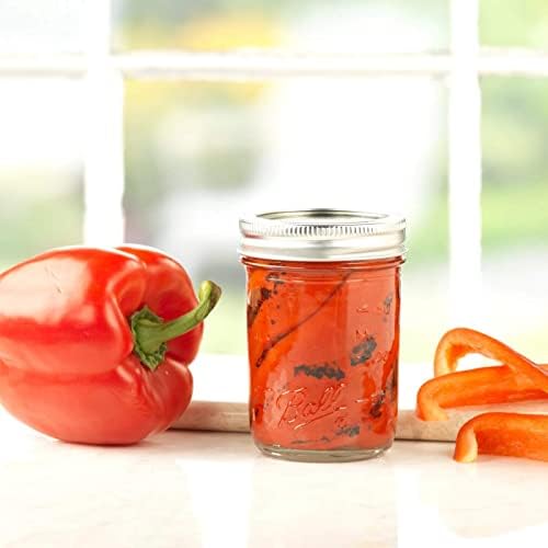 Ball Regular Mouth Mason Jars with Lids & Bands, Half Pint, 8-oz (2-Pack) - Image 6