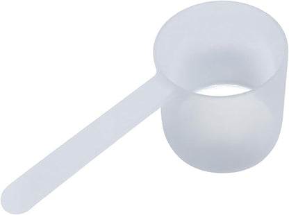 94 mL (94 CC | 3.18 Oz.) Long Handle Plastic Measuring Scoop for Coffee, Protein Powder, Pet Food, Spices, Grains, Dry Goods – Food-Grade BPA-Free (Pack of 1) by Supplement+and+Supply