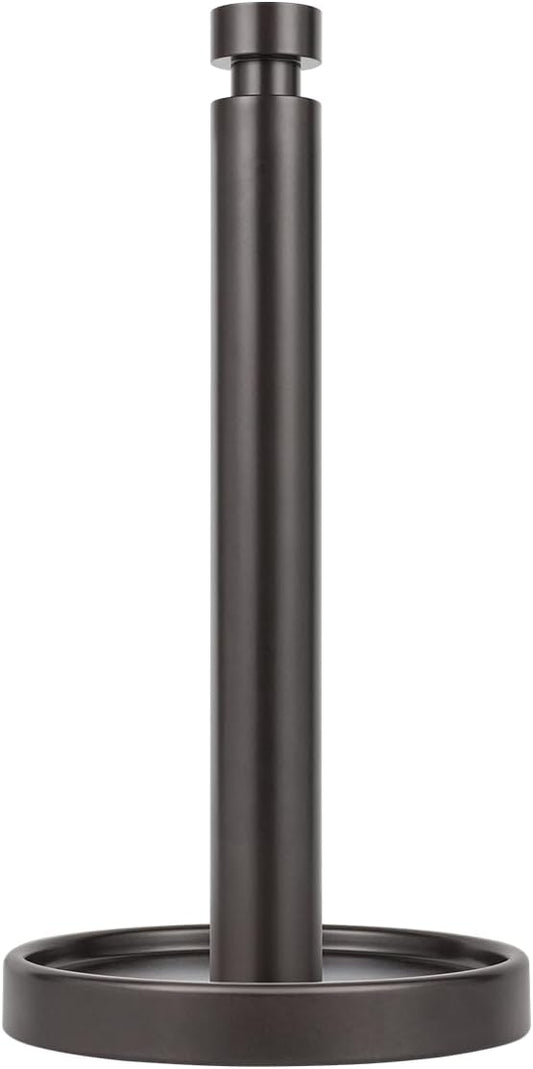 Ivilon Paper Towel Roll Stand - Steady and Easy Tear - Fits All Paper Towel Rolls - Oil Rubbed Bronze by Ivilon