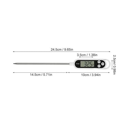 4pcs Candy Thermometer Digital Instant Read for Meat Kitchen Cooking Food Oil Deep Fry BBQ Grill Smoker (4, 9.4inch) - Image 4
