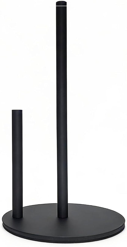 Paper Towel Holder,Stainless Steel Paper Towel Holder Countertop for Kitchen，Black by Unknown