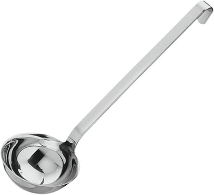 Rösle Stainless Steel Hooked Handle Ladle with Pouring Rim, 4.1-Ounce (10008) - Image 4