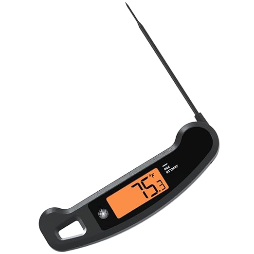Lavatools Javelin® PRO Classic Ultra-Fast 2-Second Professional Digital Instant Read Meat Thermometer for Grill and Cooking, Auto-Rotating Backlit Display, IP65 Water Resistant – Ink - Image 2