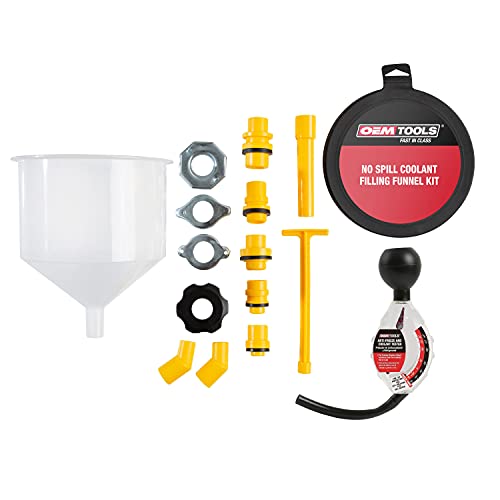 OEMTOOLS 87045 No Spill Coolant Filling Funnel Kit with Coolant Tester, No Spill Coolant Funnel Kit, Coolant Tester Kit - Image 4