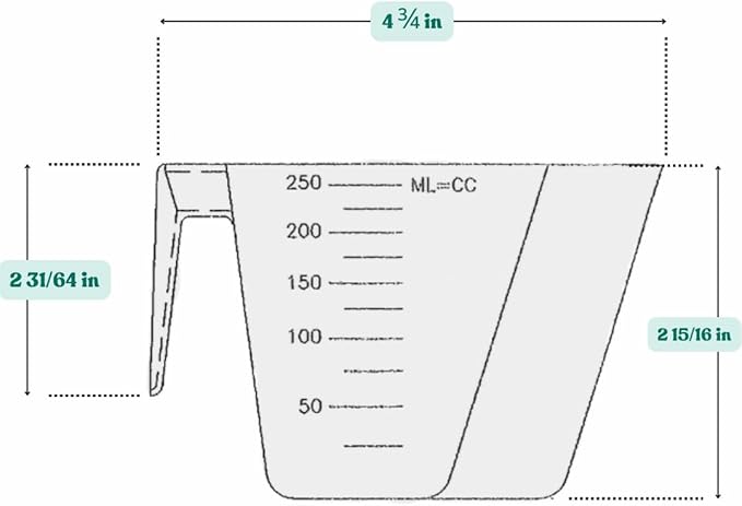 1 Cup (8 Oz. | 250 mL) Scoop for Coffee, Protein Powder, Pet Food, Spices, Grains and Dry Goods – Plastic Food-Grade, BPA-Free Measuring Cup (Pack of 10) - Image 2