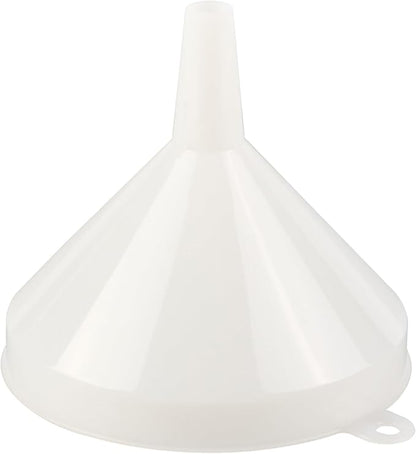 Restaurantware-Met Lux 16-ounce Plastic Funnel, 1 Plastic Funnel - Precise Spout, White Pouring Tool, Wide Spout, For Transferring Ingredients - Image 8