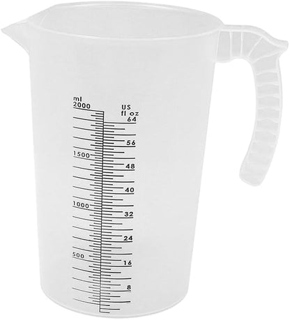 Valley Industries Multi-Purpose Measuring Pitcher - 64oz., Translucent by Valley+Industries