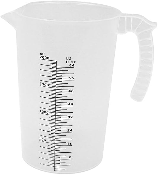 Valley Industries Multi-Purpose Measuring Pitcher - 64oz., Translucent by Valley+Industries