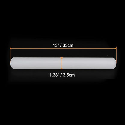 HARFINGTON Fondant Rolling Pin 13 Inch x 1.38 Inch PP Plastic Non-Stick Fondant Roller Dough Roller Kitchen Decorating Tools for Fondant Cookie Pastry Pizza Clay Dough