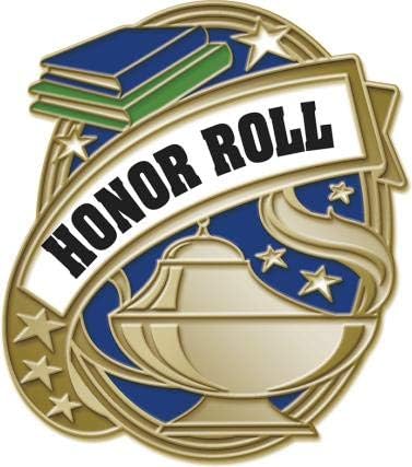 Honor Roll Enamel Pins, 1" Honor Roll Pin For Students 100 Pack