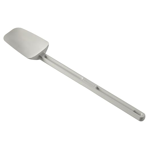 Rubbermaid Commercial Products Cold Temperature Spoon Spatula, Dishwasher Safe, 16.5 Inch, White, Clean-Rest Design, for Resturant/Home Cooking/Baking by RubbermaidCommercialProducts
