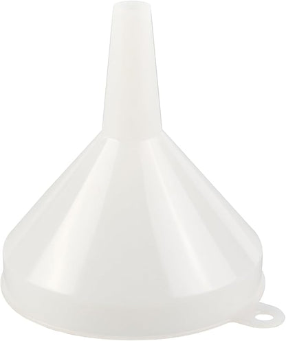 Restaurantware-Met Lux 8-ounce Plastic Funnel, 1 Plastic Funnel - Precise Spout, White Pouring Tool, Wide Spout, For Transferring Ingredients - Image 8