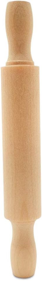 Wooden Mini Rolling Pin, 5 Inches Long, Pack of 50, Great for in The Kitchen and Crafting by Woodpeckers - Image 5