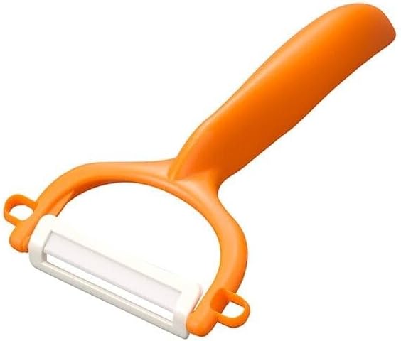 Kyocera Ceramic Horizontal Y Peeler, Orange - Image 4