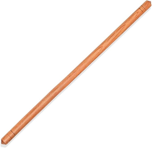 Beech Wood Non-Stick Oil Rolling Pin -Turkish Oklava-Infused Smooth Surface for Dough, Cookies, Pastry, Pizza & Bread – Traditional 18.7 Inch (48 cm) Kitchen Roller for Home & Professional Bakers by Quantity