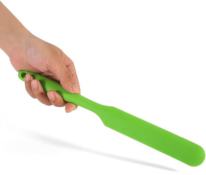 Small Silicone Spatulas Bulk for Kitchen, Baking, Cake Icing, Resin Craft(set of 6), Mini Silicon Scraper Tool, Jar Spatula with Long Handle Heat Resistant, Waxing Sticks Large with Slant for Hard Wax - Image 6