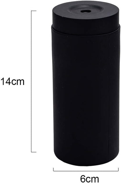 Dishwashing Soap Dispenser,Dishwashing Liquid Dispenser,Dish Detergent Dispenser,Dish Soap Silicone Squeeze Bottle for Kitchen and Bathroom. (Black) - Image 2