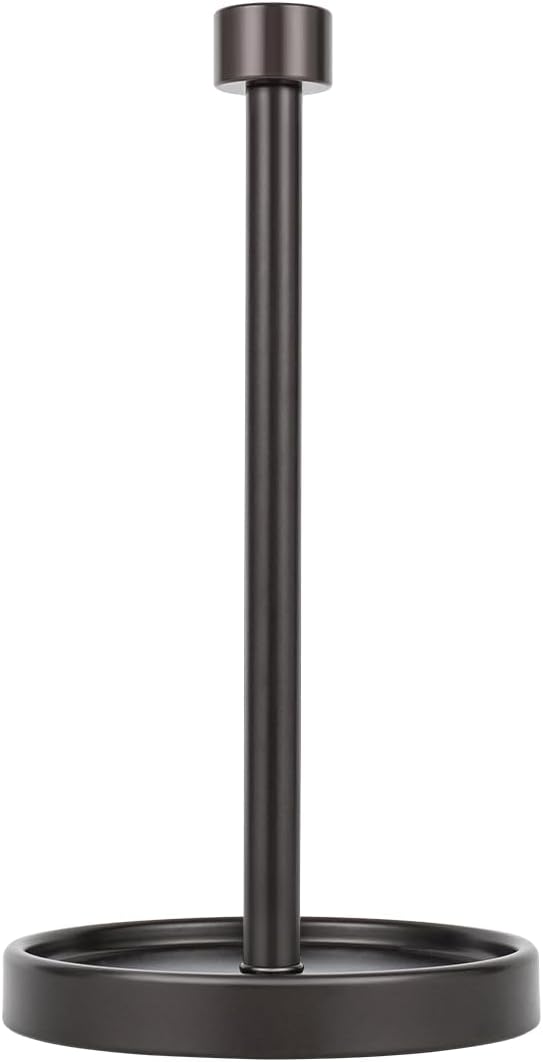 Ivilon Countertop Paper Towel Holder - Modern End Cap Minimalist Design - Color Oil Rubbed Bronze by Ivilon