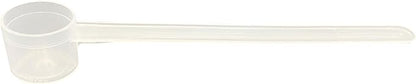 6.5 mL (6.5 CC) Long Handle Plastic Measuring Spoon for Coffee, Protein Powder, Pet Food, Spices, Grains, Dry Goods – Food-Grade BPA-Free (Pack of 1) by Supplement+and+Supply