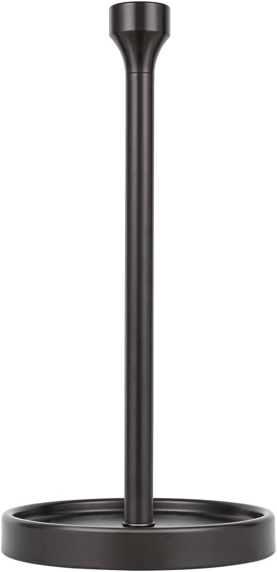 Ivilon Countertop Paper Towel Holder - Modern Bell End Minimalist Design - Color Oil Rubbed Bronze by Ivilon