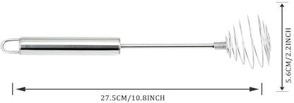 Whisk, Stainless Steel Spring Whisk, Balloon Whisk Egg Beater for Blending, Whisking, Beating, or Stirring - Image 3