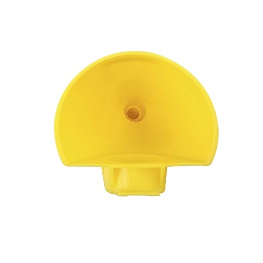 Eagle Plastic Funnel for Type I Metal Safety Cans, 5"x 7"x 12", Made of Chemically Resistant High-Density Polyethylene, Yellow, Made in the USA, F15FUN (Pack of 2) - Image 5