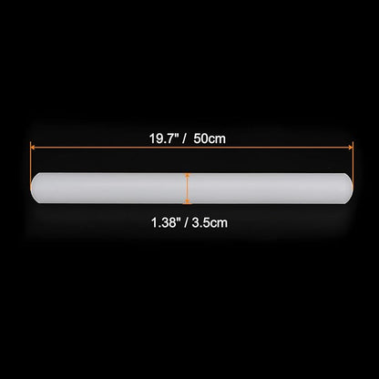 HARFINGTON Fondant Rolling Pin 20 Inch x 1.38 Inch PP Plastic Non-Stick Fondant Roller Dough Roller Kitchen Decorating Tools for Fondant Cookie Pastry Pizza Clay Dough