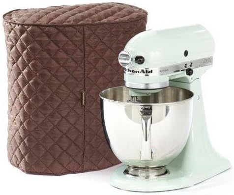 Covermates Keepsakes Stand Mixer Cover – Quilted Appliance Protector for Food Processors – Dust & Stain Resistant, Washable Slip‑On Design for Countertop Storage, Bronze
