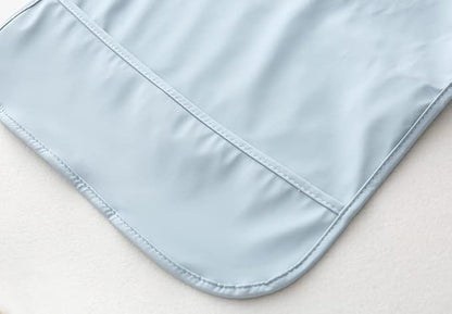 Waterproof Baby Bibs,Infant Toddler Extra Cover Feeding Bib With Food Catcher,Easy Clean & Washable