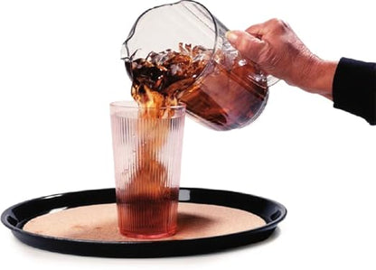 Carlisle FoodService Products Versapour Clear Pitcher Tall Pitcher for Restaurants, Catering, Kitchens, Plastic, 60 Ounces, Clear, (Pack of 6) - Image 7