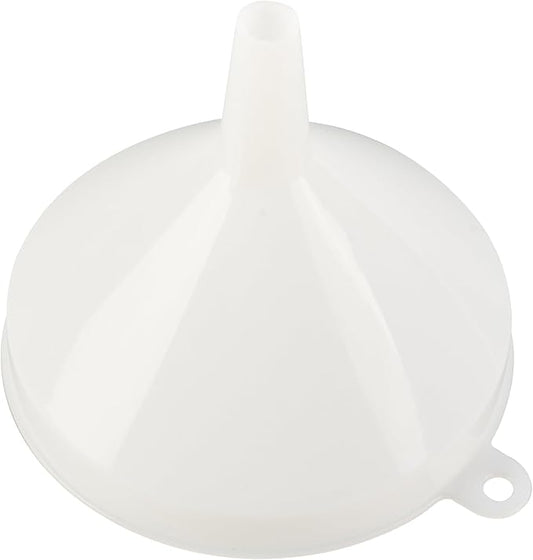 Restaurantware-Met Lux 16-ounce Plastic Funnel, 1 Plastic Funnel - Precise Spout, White Pouring Tool, Wide Spout, For Transferring Ingredients by Restaurantware