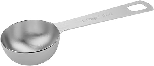1PCS 1tbsp (3tsp, 15ml, 1/2oz) Single Measuring Spoon, Stainless Steel Individual Teaspoons Only by BERYLER