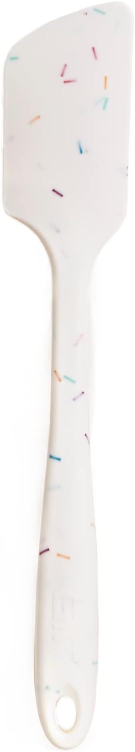 GIR: Get It Right Silicone Kitchen Spatula - Non-toxic Cooking Utensils for Nonstick Cookware, Cooking and Baking, Skinny - 11IN - Sprinkles