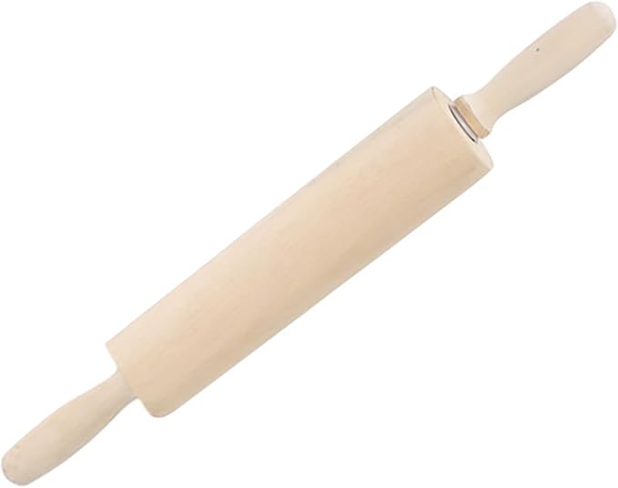 Rolling Pin, 13.8 Inch Wood for Kneading the Dough of Baking Bread, Pizza, Cookie, Noodles (L) by YIKANGHENG