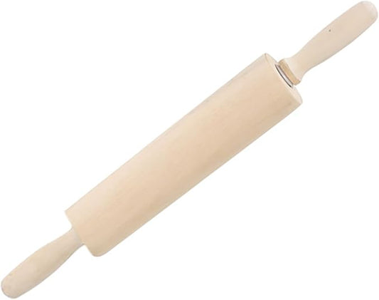 Rolling Pin, 13.8 Inch Wood for Kneading the Dough of Baking Bread, Pizza, Cookie, Noodles (L) by YIKANGHENG