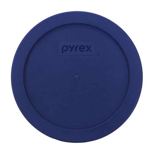 Pyrex 7201-PC 4 Cup Blue Food Storage Replacement Lid (2-Pack) - Made in USA - Image 5