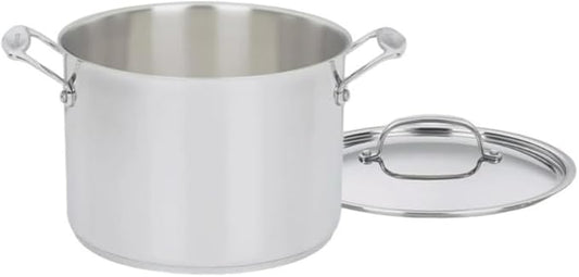 Cuisinart 766-24 Chef's Classic 8-Quart Stockpot with Cover, Stainless Steel by Cuisinart