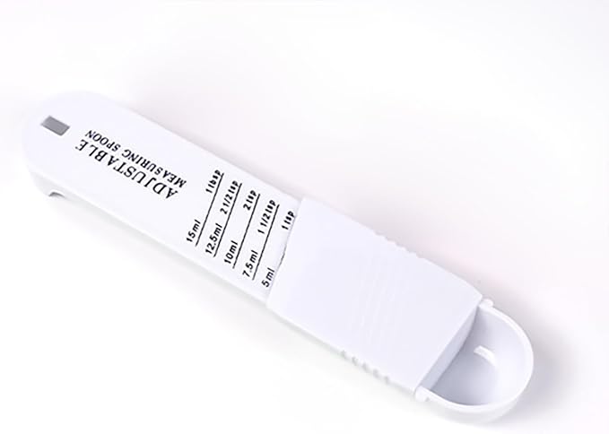 Adjustable Measuring Spoon with 5 Scales in One,1tsp, 1 1/2tsp, 2tsp, 2 1/2tsp, and 1 tbsp,Kitchen Measurements for Baking Cooking by Unknown