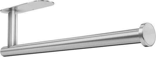 DEKAVA Paper Towel Holder Under Cabinet for Kitchen, Adhesive Paper Towel Holder Wall Mount, SUS304 Stainless Steel 13 inch(1,Silver) by DEKAVA