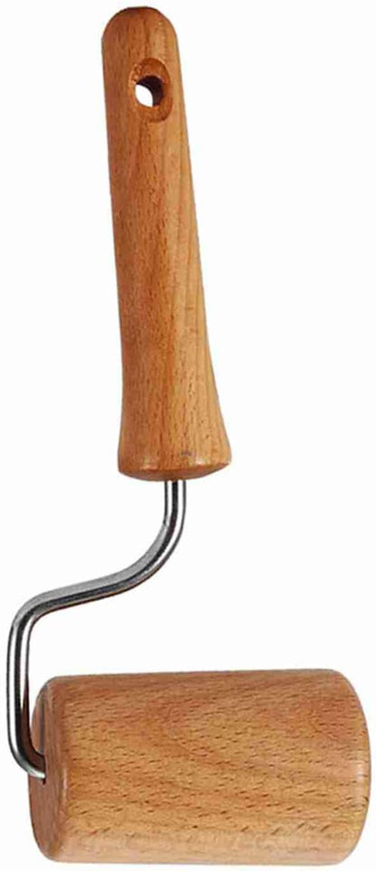 Small Rolling Pin, Pizza Dough Roller, Non Stick Wood Pastry Roller, Kitchen Wooden Rolling Pins for Baking Cooking Cookie Bread Tortilla Dumpling Fondant Clay (Style 4) - Image 2