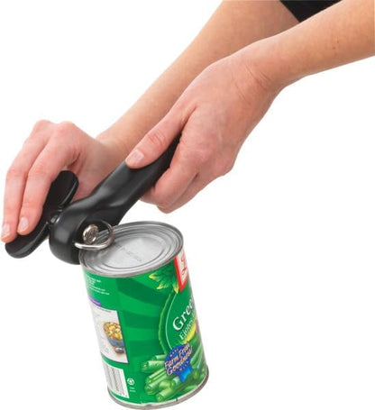 Good Cook Can Opener, Safe Cut Manual Can Opener, no Sharp Can Edges, Black - Image 6