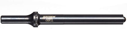 Mayhew Tools 31954HT Pneumatic Roll Pin Punch, 1/2" x 6" Hang Tag, Black Oxide Finish