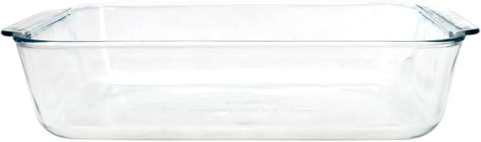 Pyrex 233-D 5 Qt Deep Hold-Everything Glass Baking Dish (Great for baking Casseroles, Lasagna, Cakes, and Much More) - Made in the USA