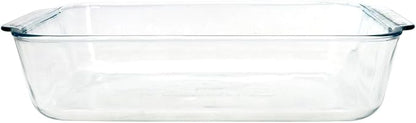 Pyrex 233-D 5 Qt Deep Hold-Everything Glass Baking Dish (Great for baking Casseroles, Lasagna, Cakes, and Much More) - Made in the USA