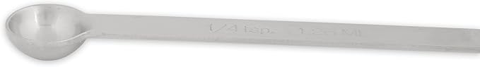 RSVP International Endurance Kitchen Collection Open Stock Measuring Spoon, Stainless Steel, Dishwasher Safe, 0.25-Teaspoon - Image 2