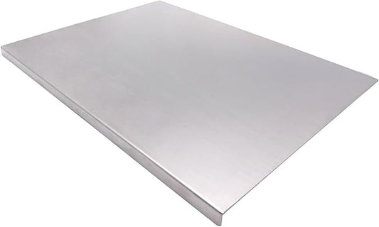 BILLAMB Stainless Steel Cutting Boards for The Kitchen, Suitable for Meat, Fruits, Vegetables, Bread, and Baking Large-sized Cutting Boards (40 x 30cm/15.7 x 11.8 in) by BILLAMB