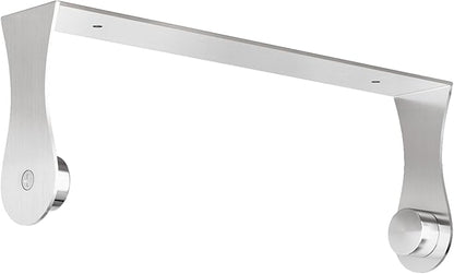 Paper Towel Holder Under Cabinet, Wall Mount Paper Towel Holder for Kitchen Bathroom, Stainless Steel, Adhesive or Screws, Silver - Image 9