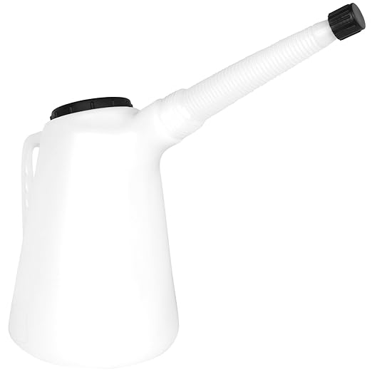 ZEELINE BY MILTON ZE757W - 5 Quart Polyethylene Oil Dispenser With Flexible Spout